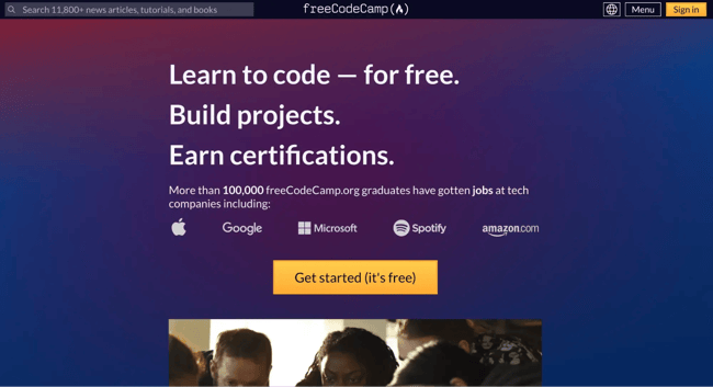 how to code freecodecamp